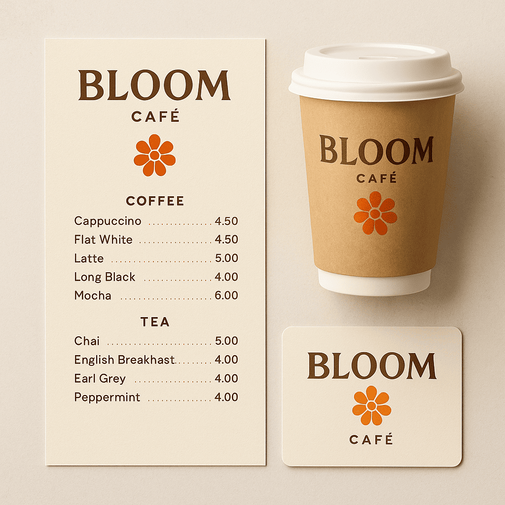 Bloom Café — Rebrand